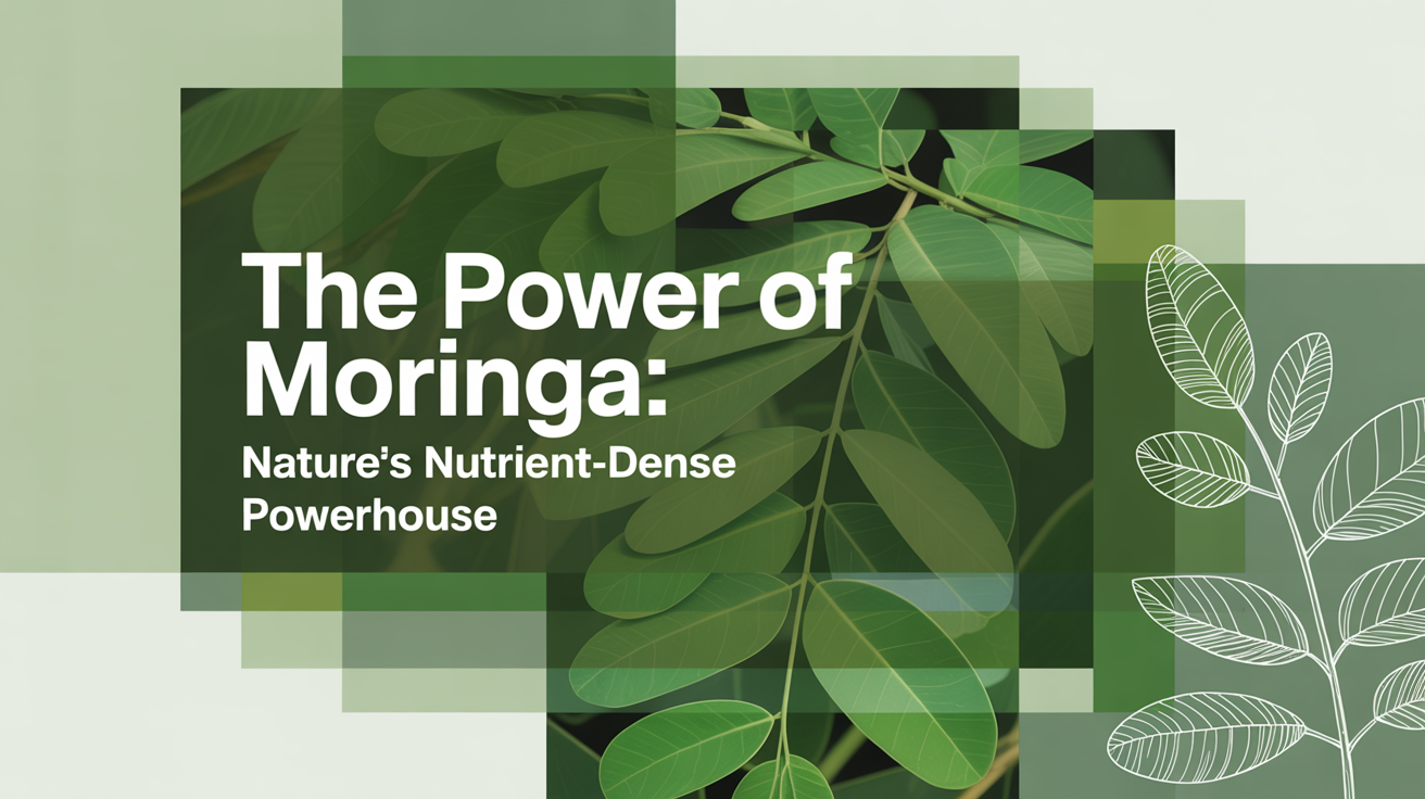The Power of Moringa: Nature’s Nutrient-Dense Powerhouse