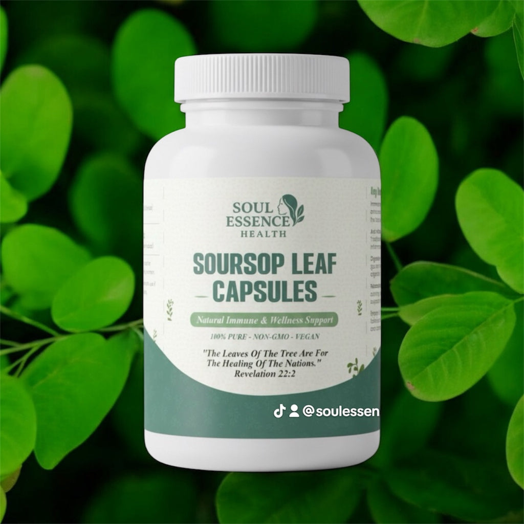 Soursop Leaf Capsules - Natural Immune & Wellness Support