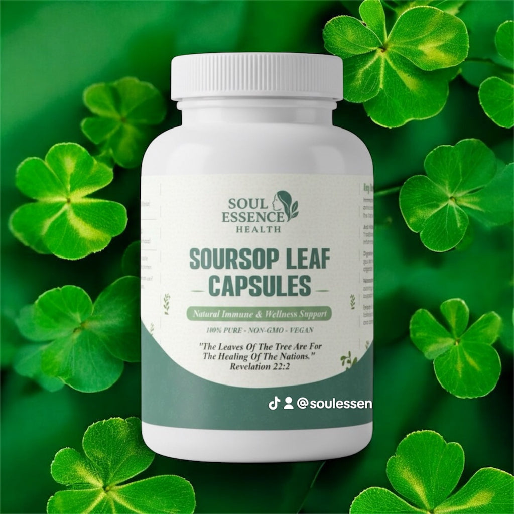 Soursop Leaf Capsules - Natural Immune & Wellness Support