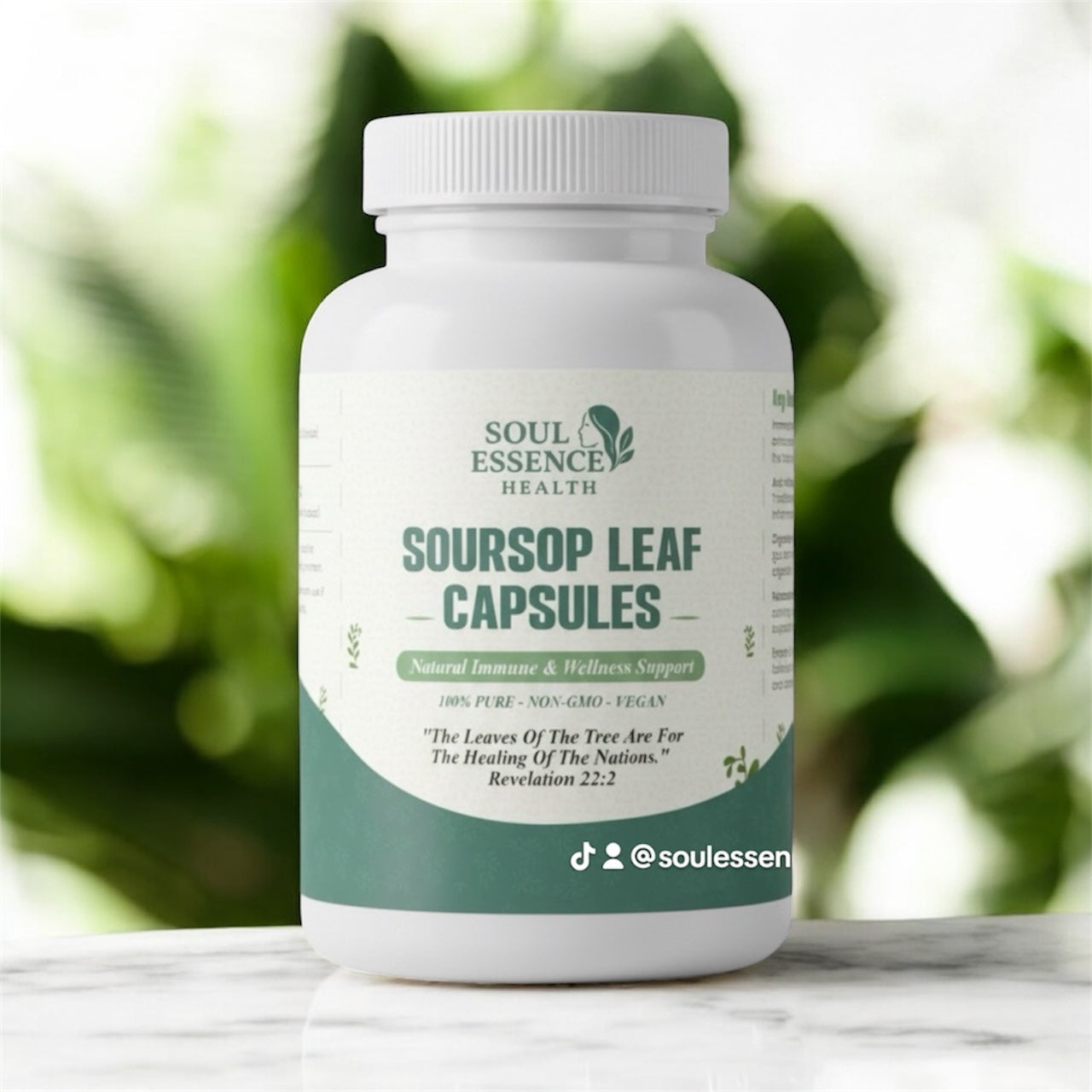 Soursop Leaf Capsules - Natural Immune & Wellness Support